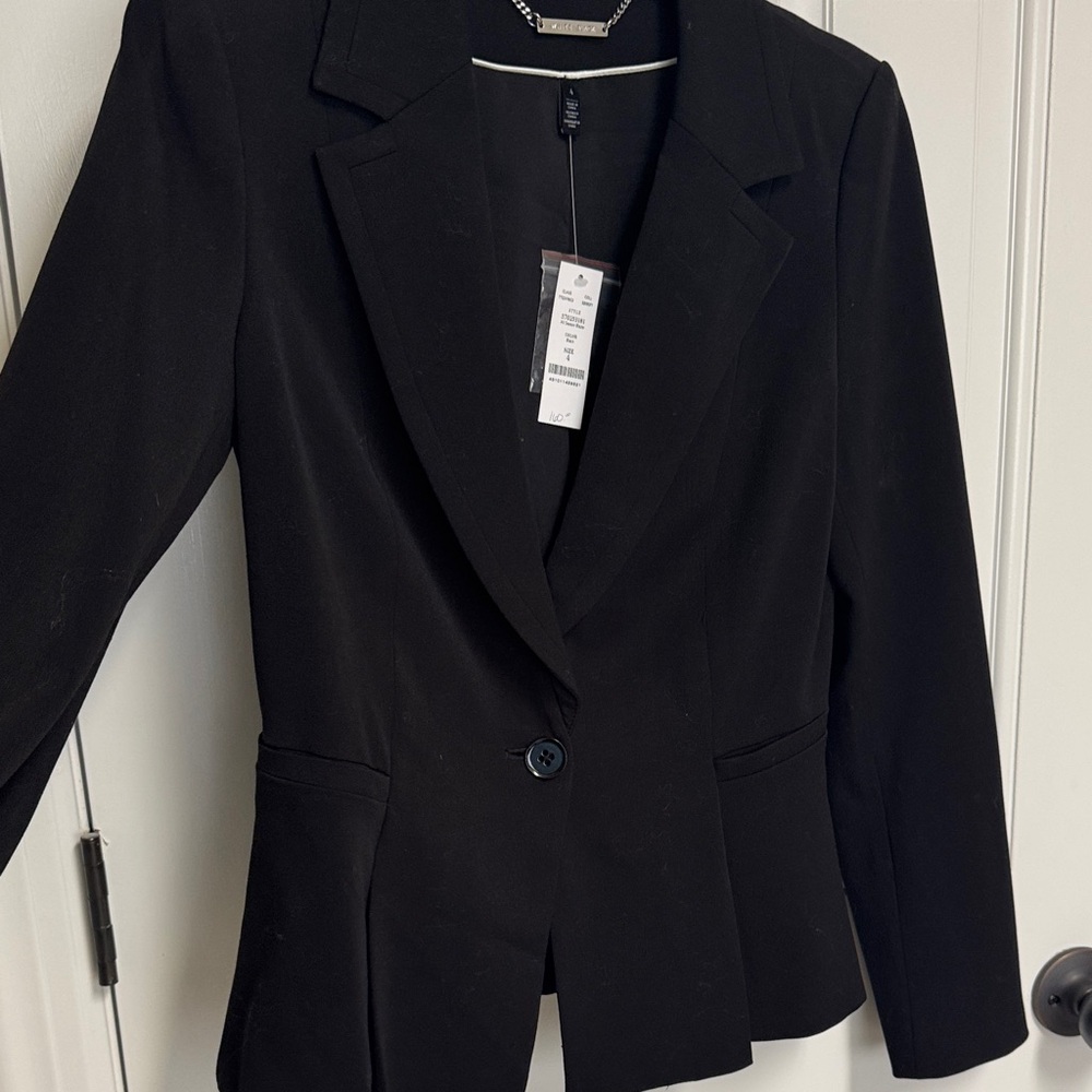 White House Black Market Elegant Black Blazer